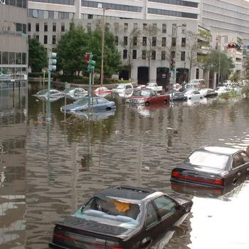 Hurricane Katrina flooding