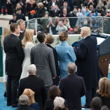 The Presidential Oath of Office administered by Chief Justice John G. Roberts, Jr.