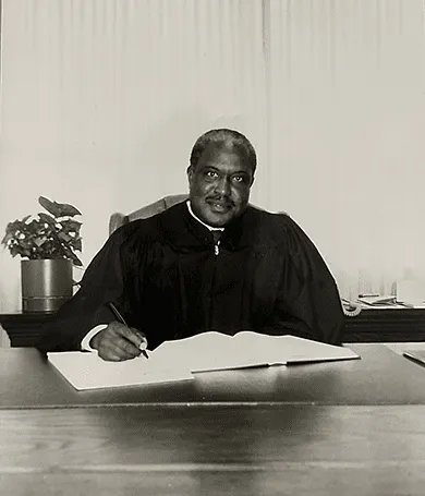 Judge Hatchett works in his chambers at the Court of Appeals for the Eleventh Circuit.